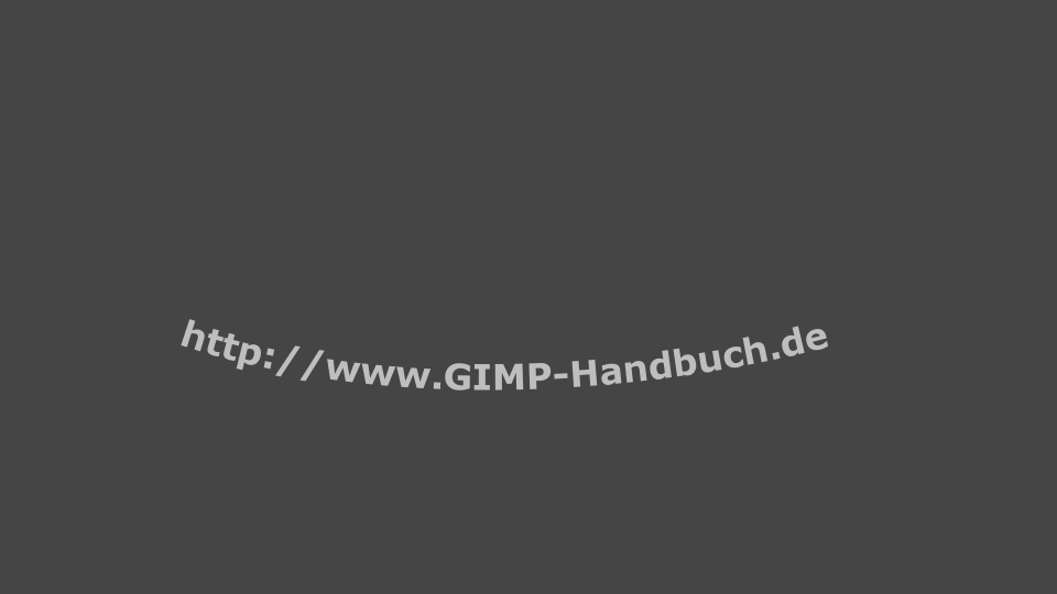 GIMP Text an Pfad ausgerichtet bzw verbogen