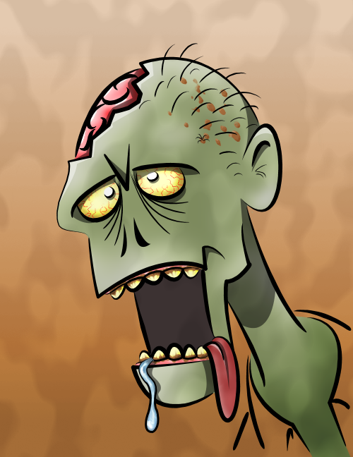 GIMP Comic Zombie