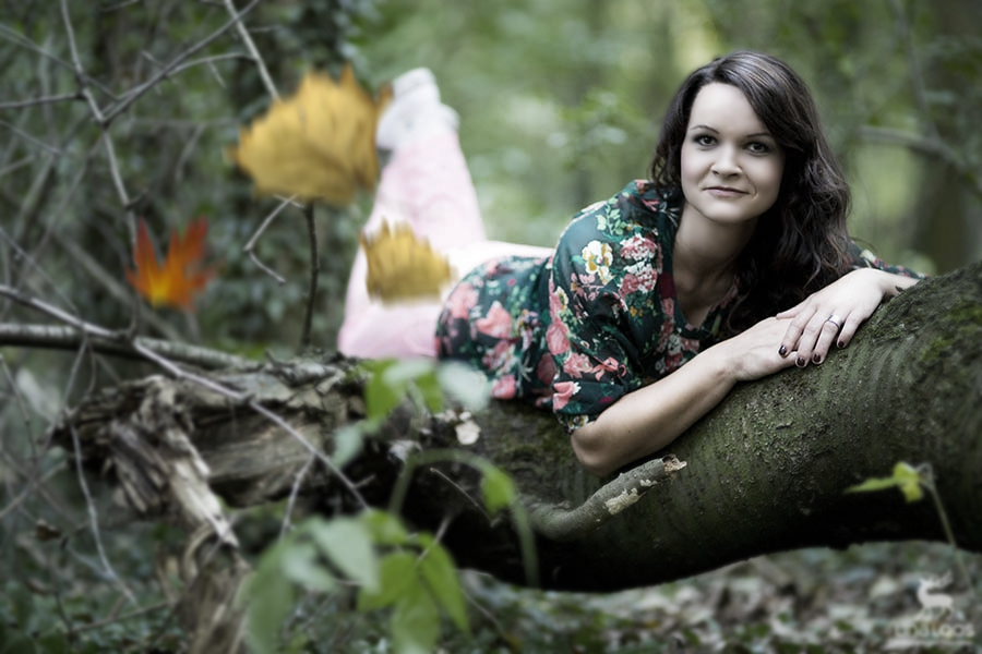 Fallende Blätter eingefügt