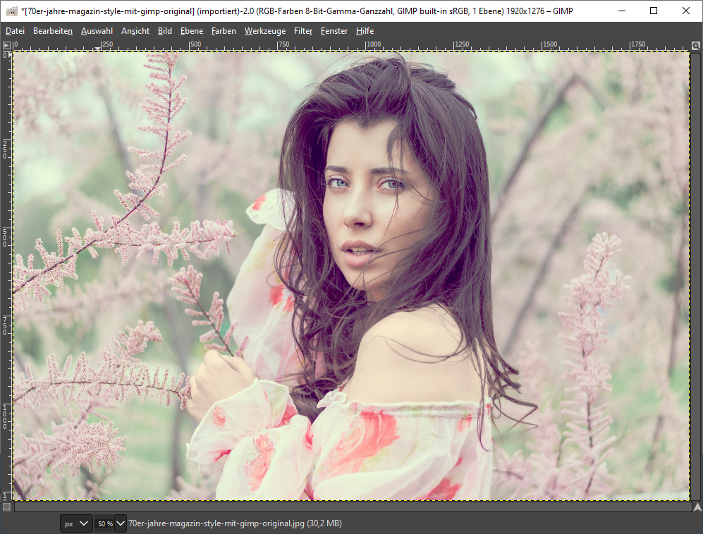 Fertig eingestellte Kurve