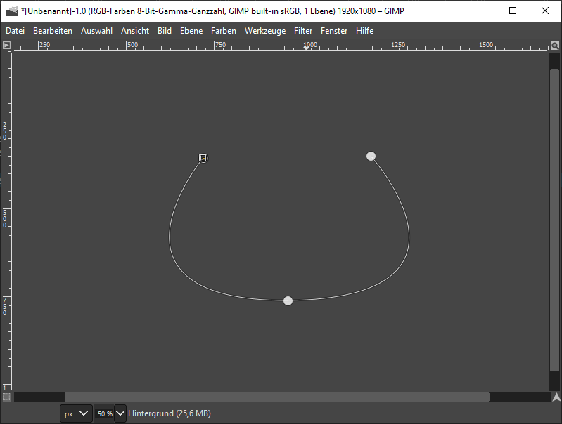Pfad verbinden - offener Pfad